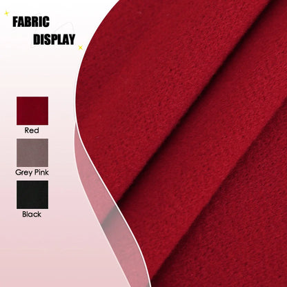 CPSYMYM  Women's Coats Winter Solid Color Long Sleeve Lapel Button-Up Work Coats New Year Red Valentine's Day Gift Outerwears